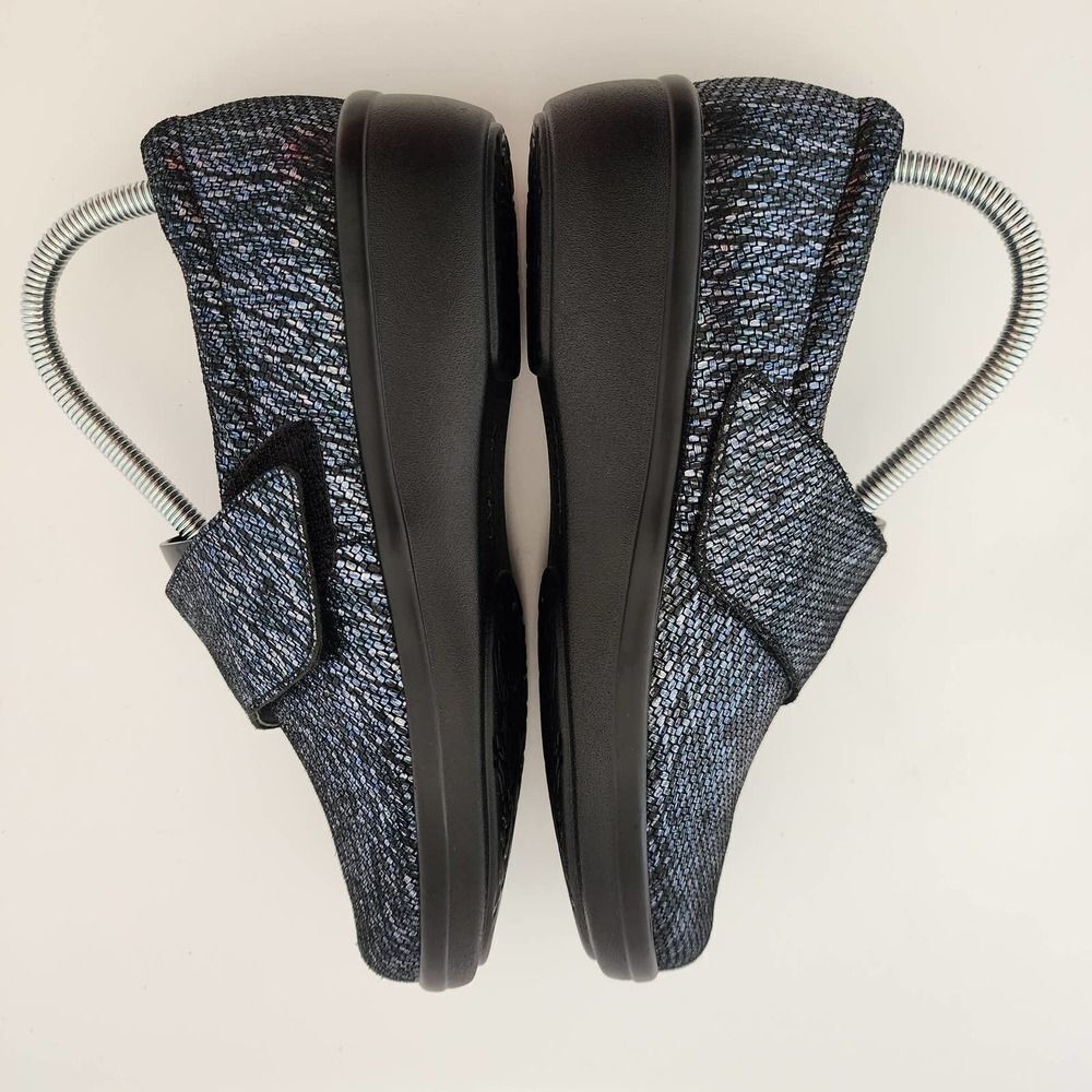 Alegria Clog Shimmery Blue Womens Size EU 38 US 8 - Picture 4 of 12